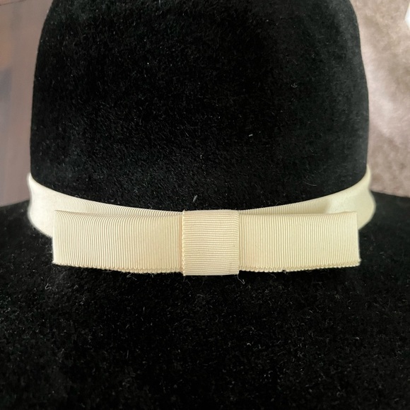 Vintage Hammond Rutherford of New York black felt hat - Picture 2 of 4